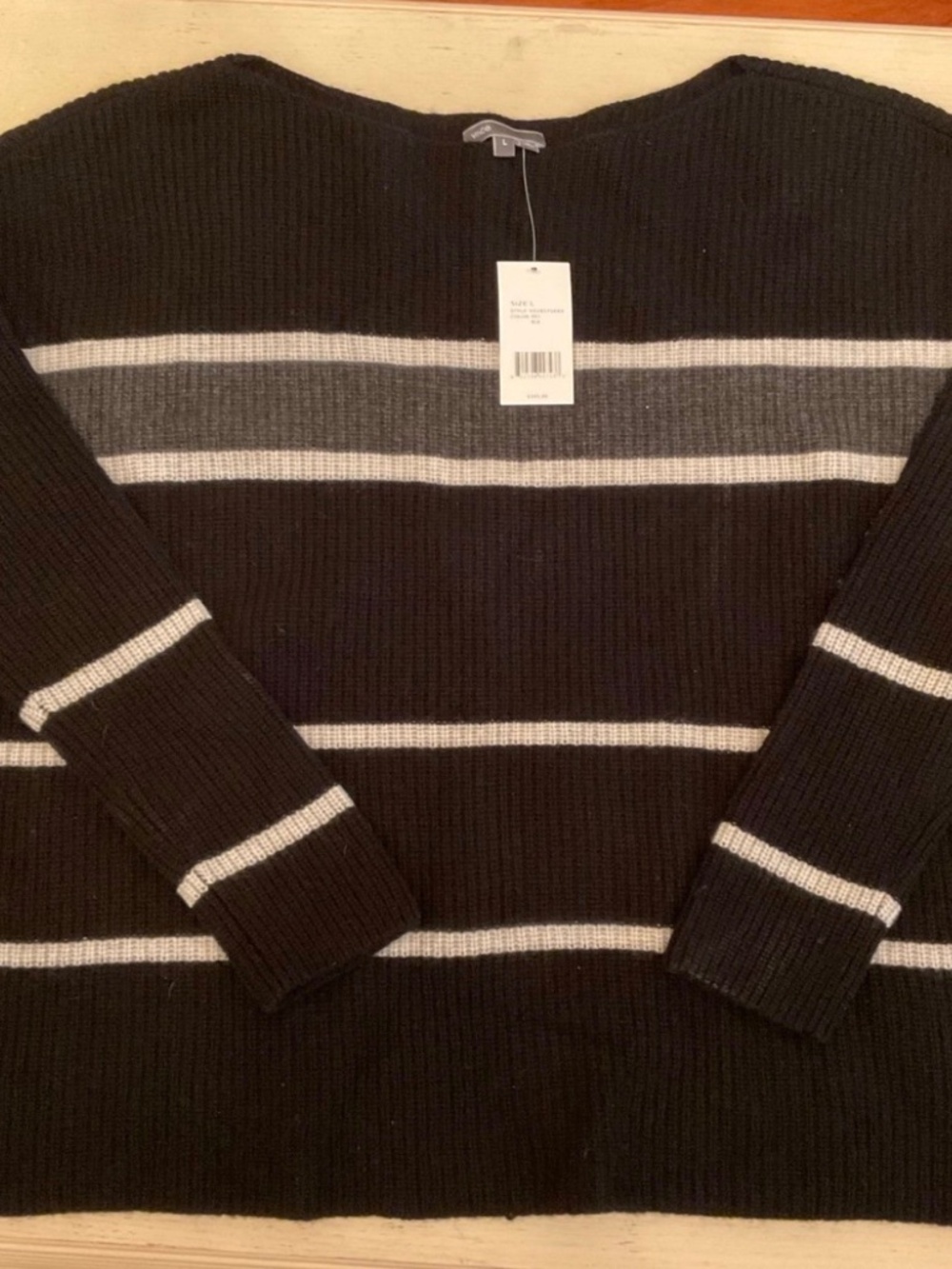 NWT Vince Cashmere Wool Sweater  from Bloomingdale’s size L